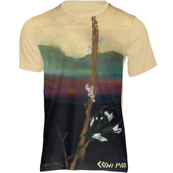 Camiseta Pôr do Sol entre Flores