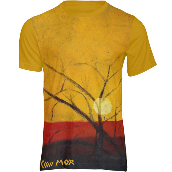 Camiseta Pôr do Sol de Fogo